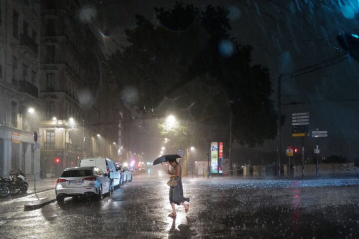 Golf Ball-Sized Hail Batters France as Storms Sweep a Sweltering Europ
